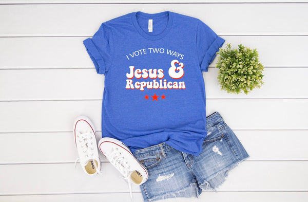 I vote Jesus & Republican