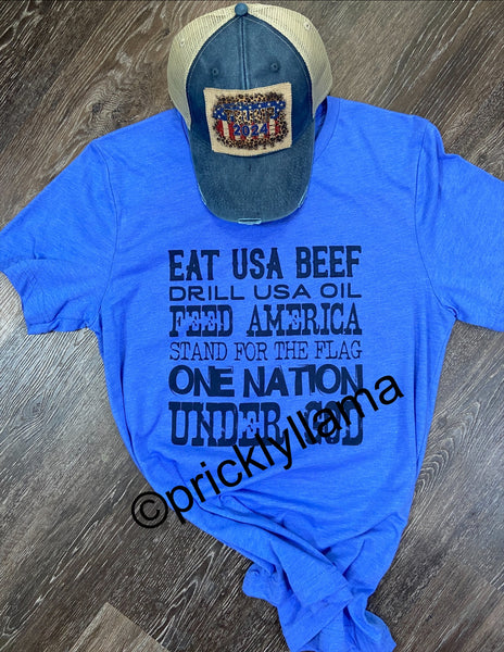 Eat USA Beef, Drill USA Oil